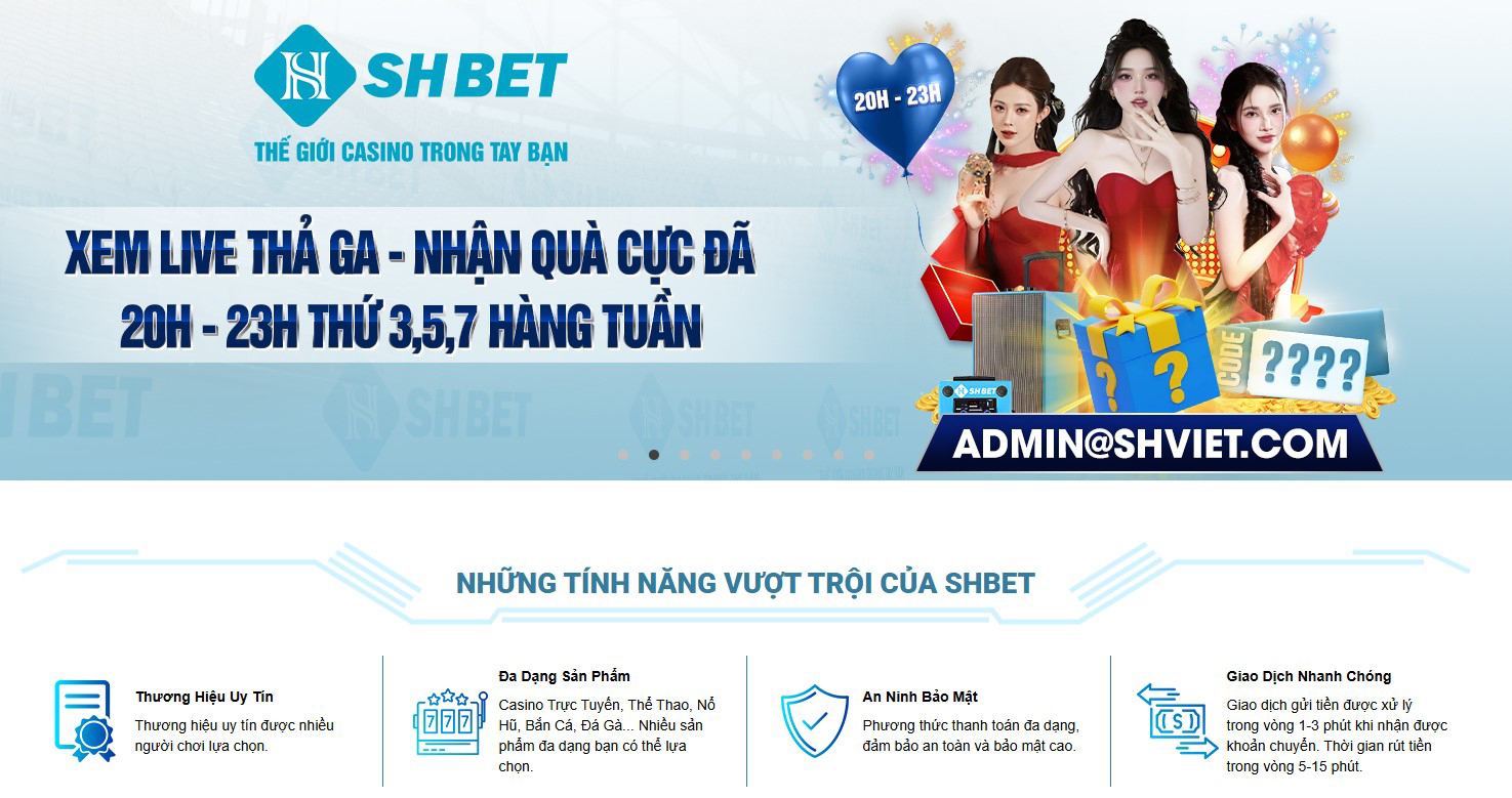 Shbet thế giới casino trong tay bạn